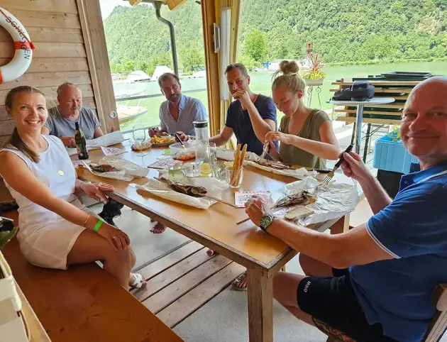 Geschäft Restaurant Schlögen